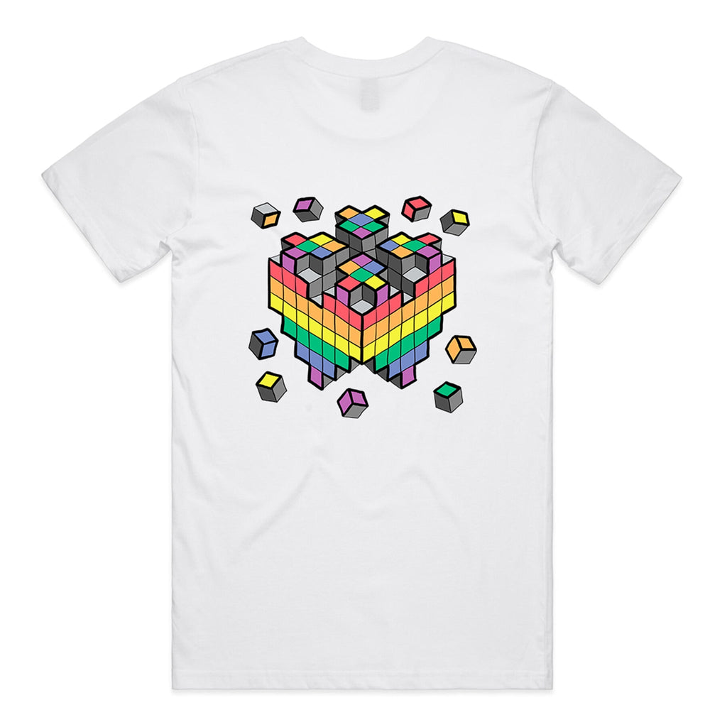 Rubik's Heart Tee Hoodie, Sweatshirt | CiraTrend.com (Image 2)