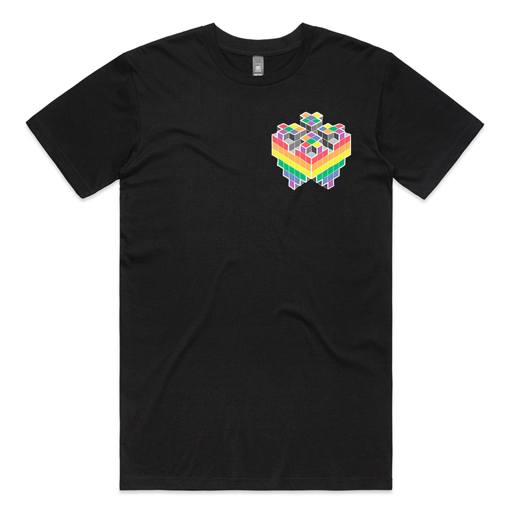 Rubik's Heart Tee Hoodie, Sweatshirt | CiraTrend.com (Image 3)