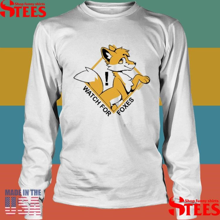 Rubyybug Watch For Foxes T-shirt