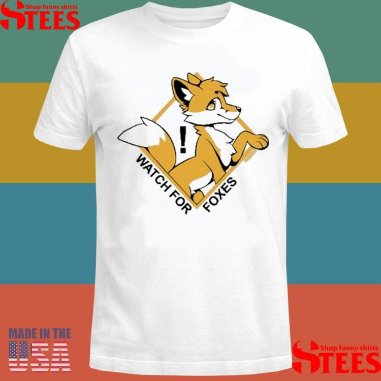 Rubyybug Watch For Foxes T-shirt