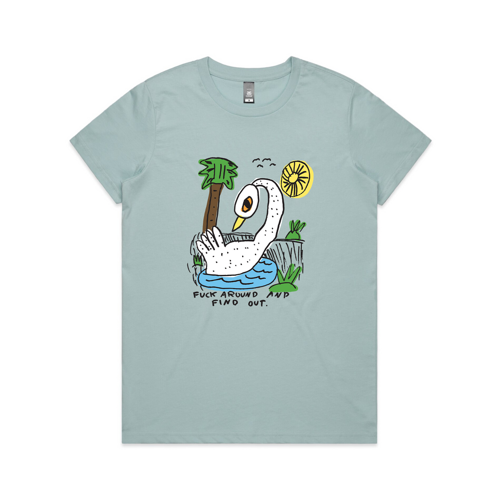 Rude Swan Tee Hoodie, Sweatshirt | CiraTrend.com (Image 4)