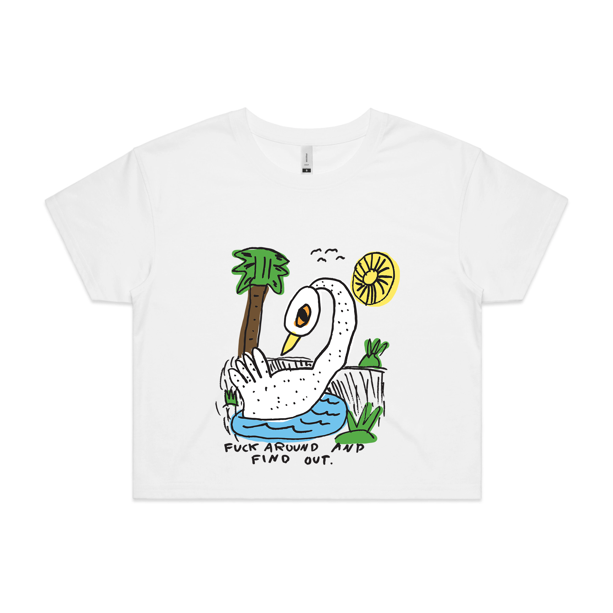 Rude Swan Tee Hoodie, Sweatshirt | CiraTrend.com (Image 5)