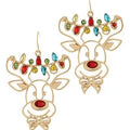 Rudolph Outline Earrings T-Shirts, Hoodie, Sweatshirt | CiraTrend.com
