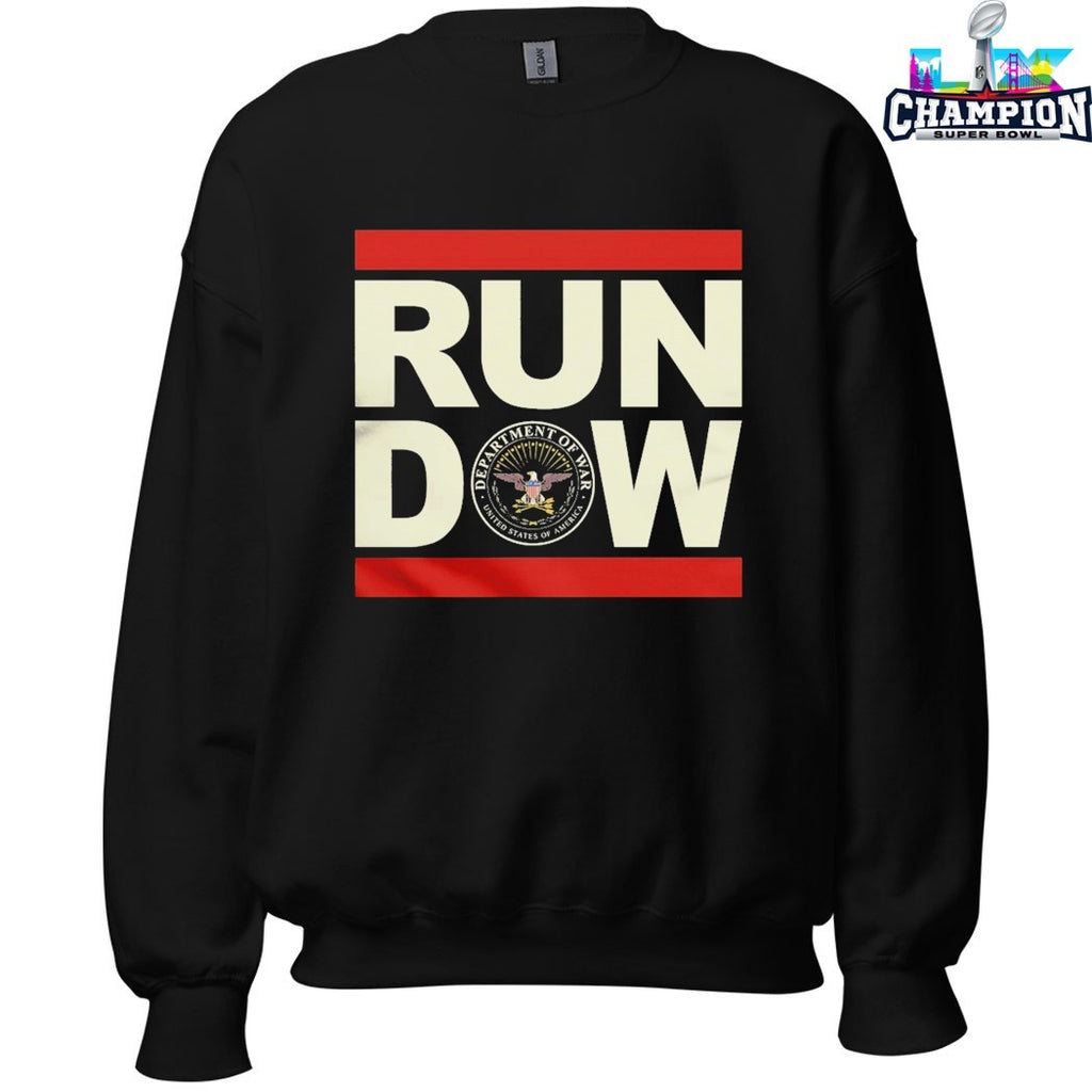 Run Dow Department Of War United States Of America T-shirts