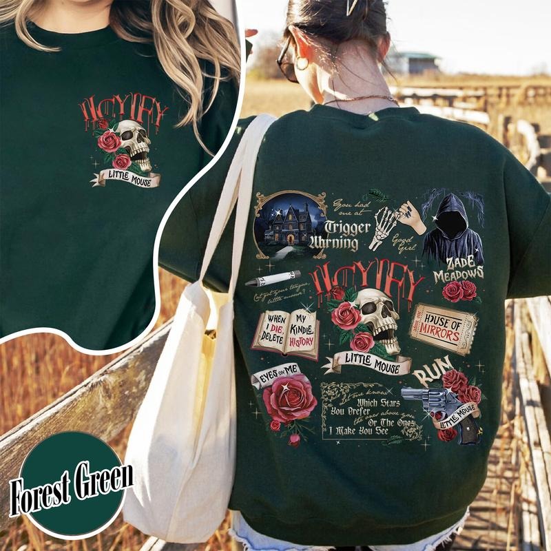 Run Little Mouse Sweatshirt, Run Little Mouse Haunting Adeline, Haunting Adeline Sweatshirt, Dark Romance Sweatshirt,...