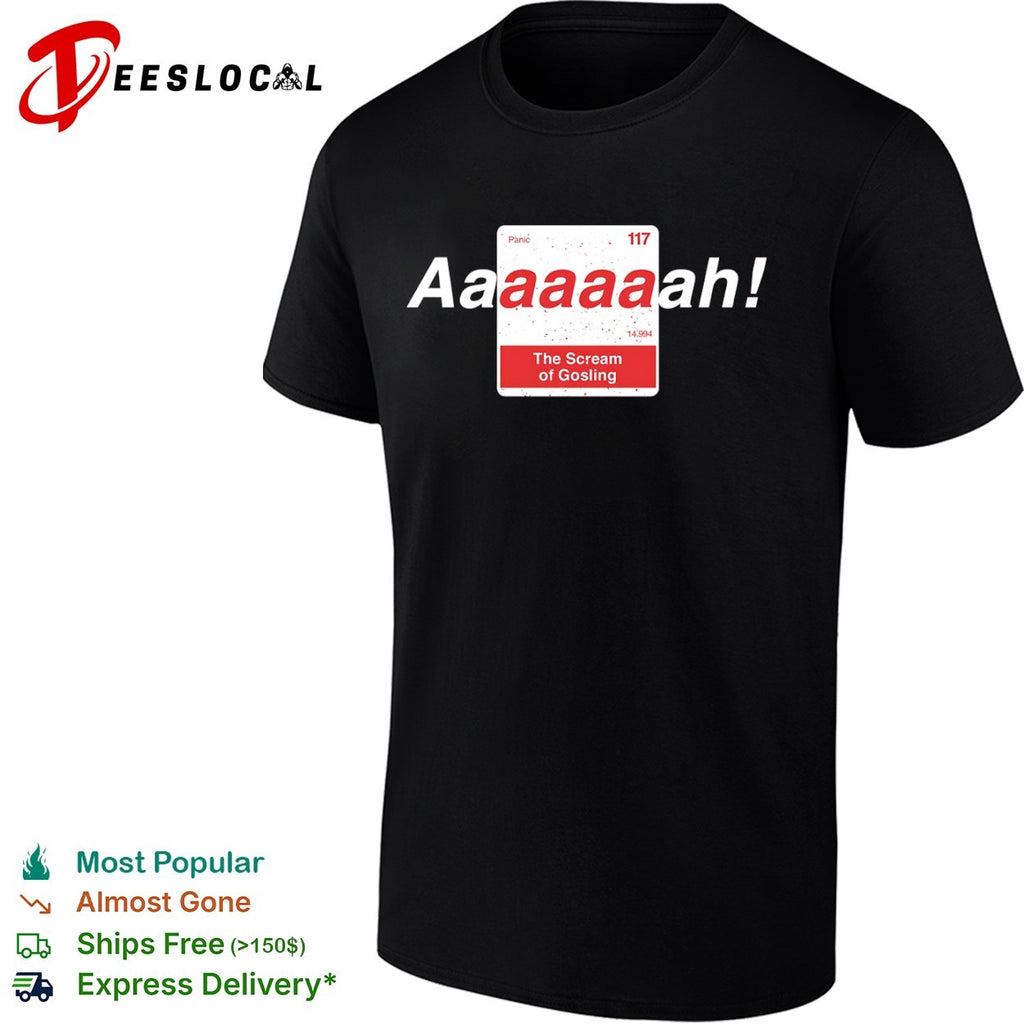 Ryan Gosling periodic square panic 117 aaaaaaah 14 994 the scream of shirt