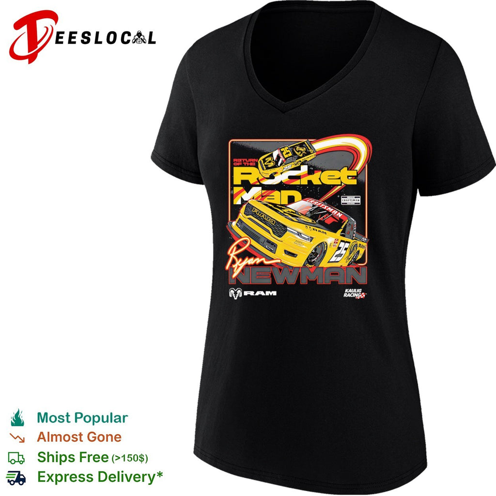Ryan Newman Return of the Rocket Man Kaulig Racing Ram Nascar Craftsman Truck shirt