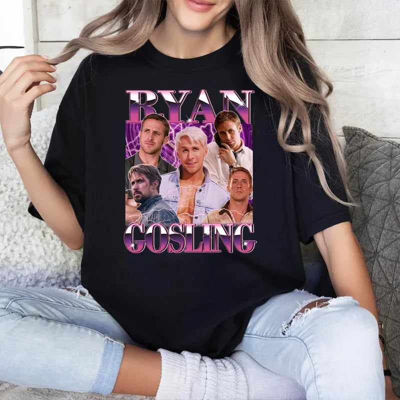 Ryan T Shirt, Gosling Shirt, Ryan Vintage Shirt, Gift For Woman and Man Unisex T-Shirt Sweatshirt Hoodie | CiraTrend.com