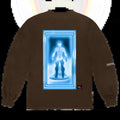 Travis Scott T-3500 Beam L/S Tee Bleached Black Hoodie, Sweatshirt | CiraTrend.com