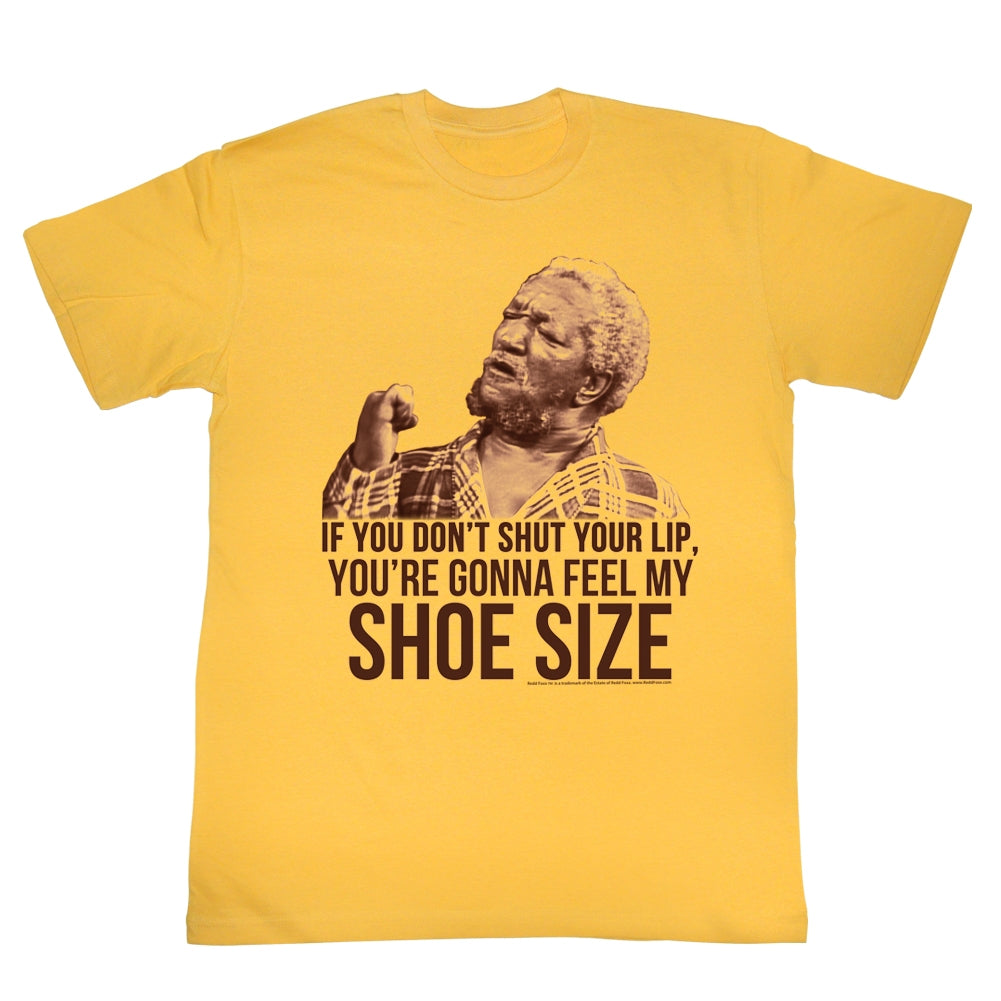 Redd Foxx Mens S/S T-Shirt - Shoe Size - Solid Ginger Hoodie, Sweatshirt | CiraTrend.com