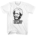 Redd Foxx Mens S/S T-Shirt - So Dumb So Dumb - Solid White Hoodie, Sweatshirt | CiraTrend.com