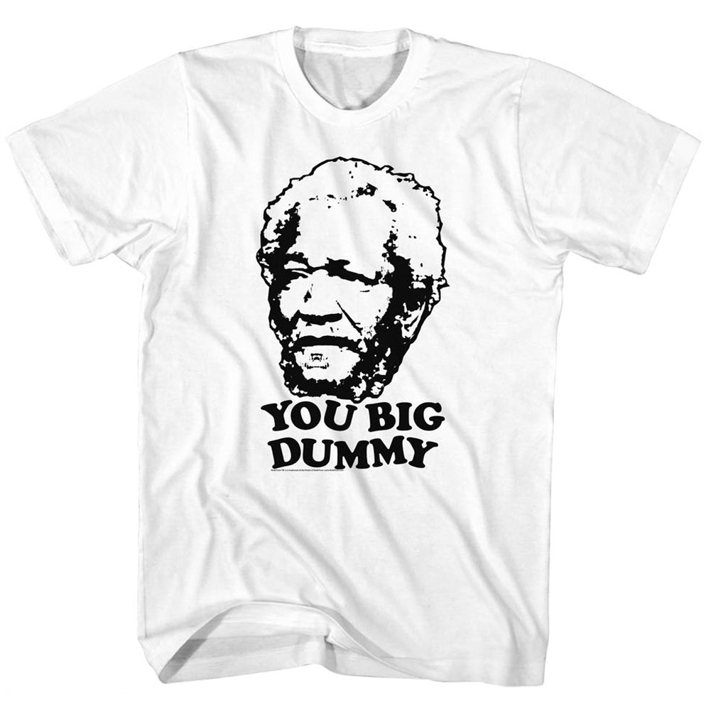 Redd Foxx Mens S/S T-Shirt - So Dumb So Dumb - Solid White Hoodie, Sweatshirt | CiraTrend.com