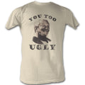 Redd Foxx Mens S/S T-Shirt - You Too Ugly - Solid Natural Hoodie, Sweatshirt | CiraTrend.com