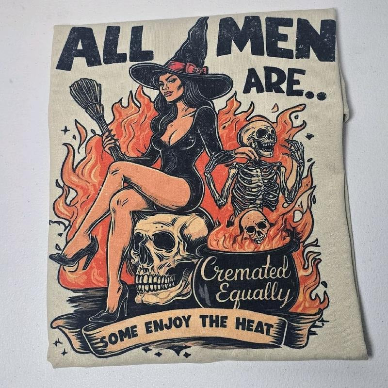 SAND all men are equal Spooky Graphic tee or Sweatshirt Hoodie | CiraTrend.com