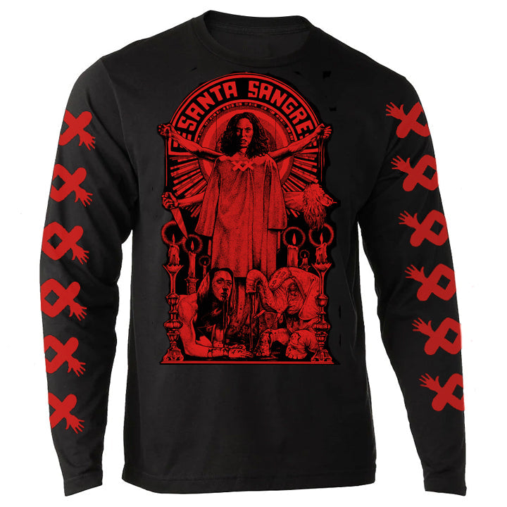 SANTA SANGRE LONG SLEEVE SHIRT Hoodie, Sweatshirt | CiraTrend.com