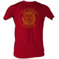 Saved By The Bell Mens S/S T-Shirt - Bayside Logo - Heather Vintage Maroon Heather Hoodie, Sweatshirt | CiraTrend.com
