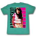 Saved By The Bell Mens S/S T-Shirt - Kapwskiing - Heather Mahi Heather Hoodie, Sweatshirt | CiraTrend.com