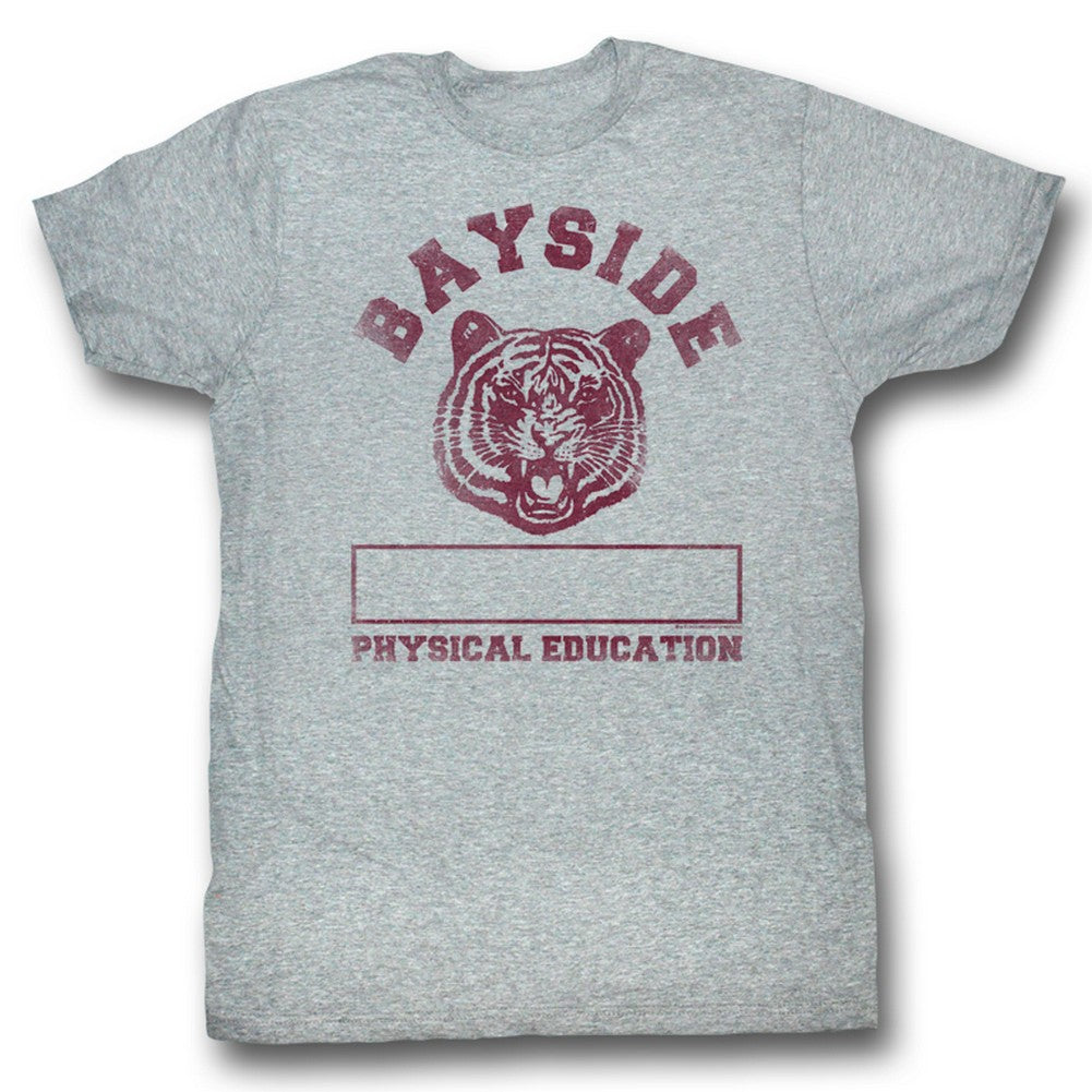 Saved By The Bell Mens S/S T-Shirt - P.E. - Heather Gray Heather Hoodie, Sweatshirt | CiraTrend.com