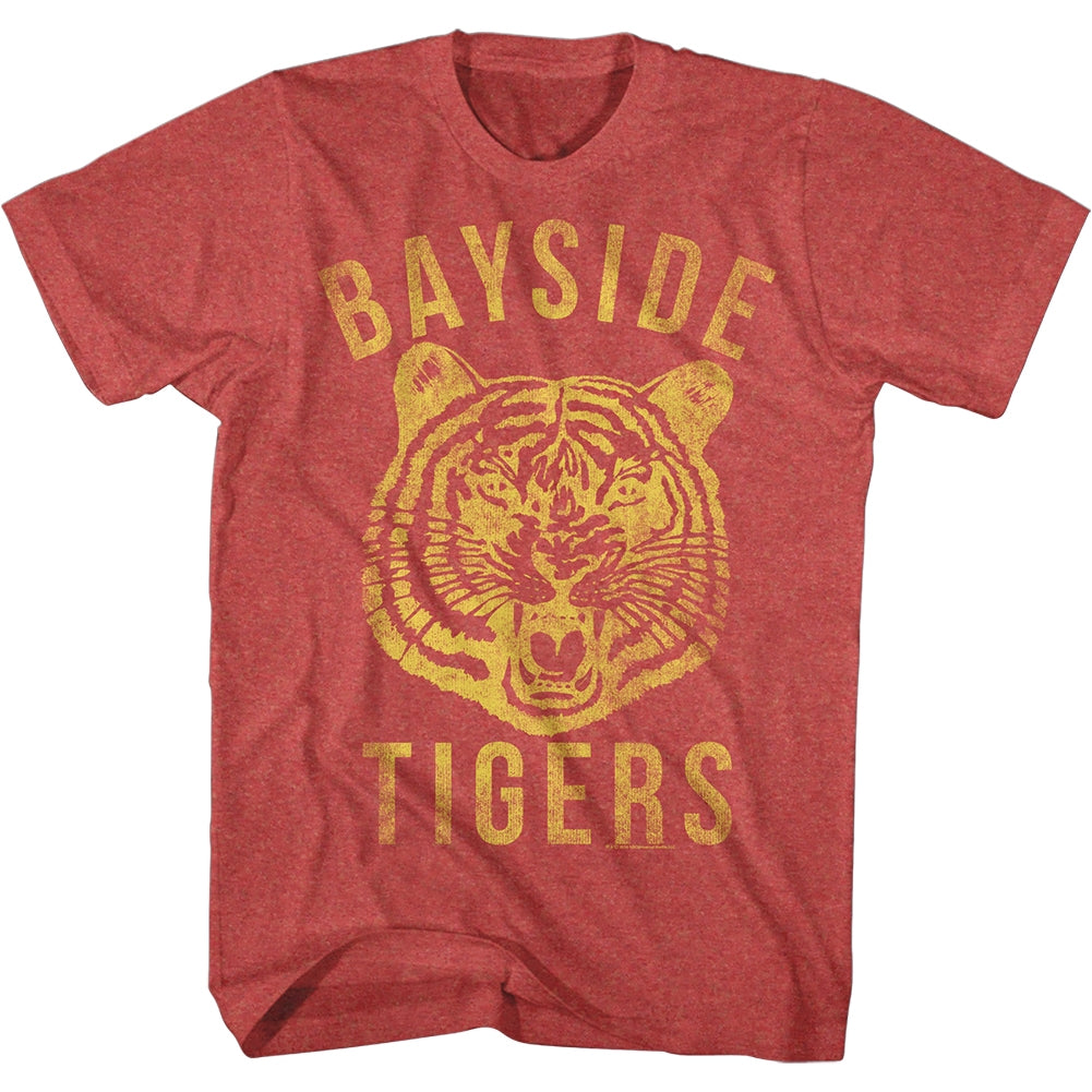 Saved By The Bell Mens S/S T-Shirt - Reppin' - Heather Red Heather Hoodie, Sweatshirt | CiraTrend.com