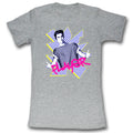 Saved By The Bell Girls Juniors S/S T-Shirt - Player - Heather Gray Heather Hoodie, Sweatshirt | CiraTrend.com