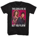 Saved By The Bell Mens S/S T-Shirt - Playin Dots - Solid Black Hoodie, Sweatshirt | CiraTrend.com