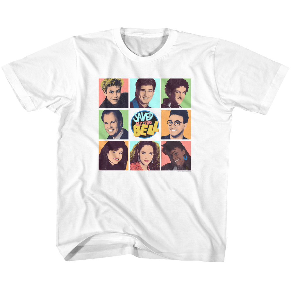 Saved By The Bell Toddler S/S T-Shirt - Savedbtb - Solid White Hoodie, Sweatshirt | CiraTrend.com