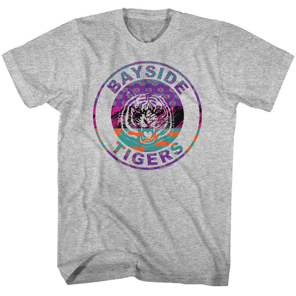 Saved By The Bell Mens S/S T-Shirt - Patterns - Heather Gray Heather Hoodie, Sweatshirt | CiraTrend.com