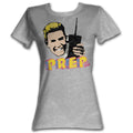 Saved By The Bell Girls Juniors S/S T-Shirt - Hey Preppie - Heather Gray Heather Hoodie, Sweatshirt | CiraTrend.com