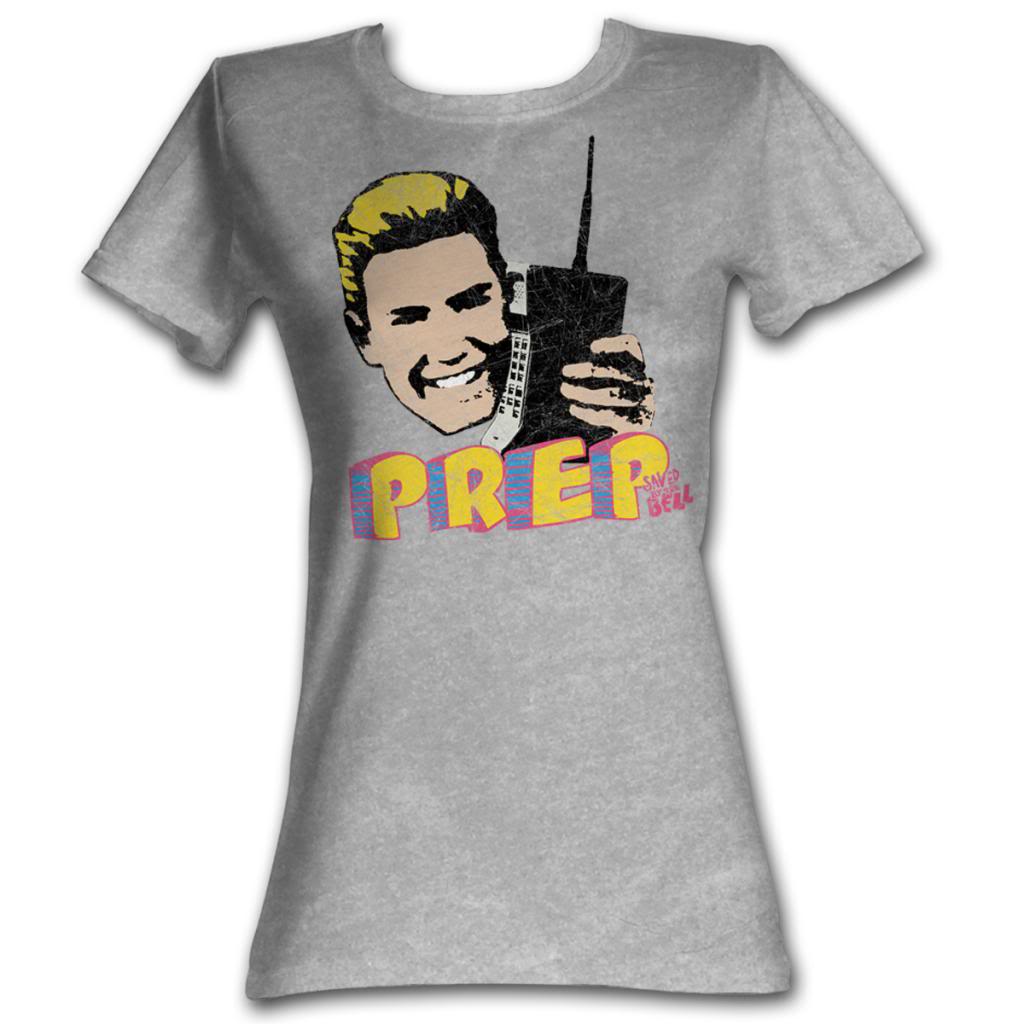 Saved By The Bell Girls Juniors S/S T-Shirt - Hey Preppie - Heather Gray Heather Hoodie, Sweatshirt | CiraTrend.com