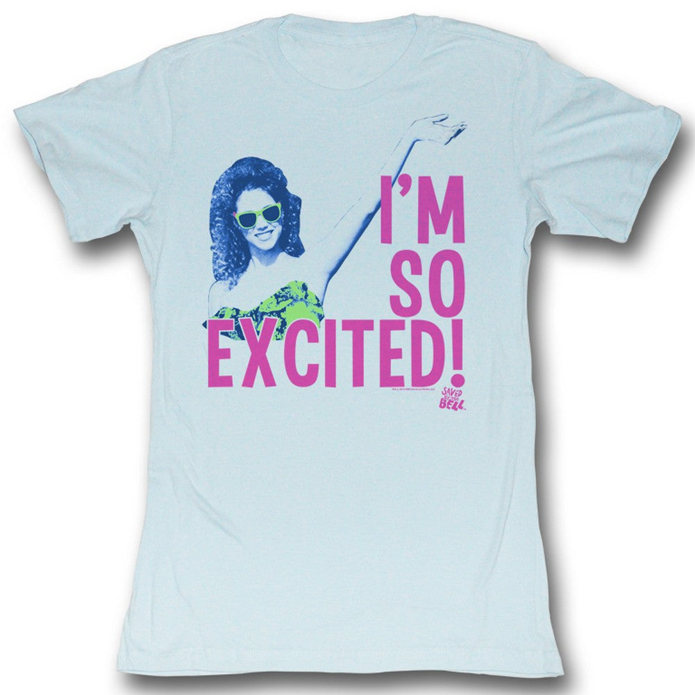 Saved By The Bell Girls Juniors S/S T-Shirt - DonÃ¢â‚¬â„¢T Do Drugs - Solid Light Blue Hoodie, Sweatshirt | CiraTrend.com