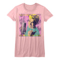 Saved By The Bell Girls Juniors S/S T-Shirt - Wave - Solid Pink Hoodie, Sweatshirt | CiraTrend.com