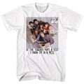 Saved By The Bell Mens S/S T-Shirt - In A Mess - Solid White Hoodie, Sweatshirt | CiraTrend.com