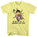 Saved By The Bell Mens S/S T-Shirt - My Homework - Heather Yellow Heather Hoodie, Sweatshirt | CiraTrend.com