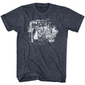 Saved By The Bell Mens S/S T-Shirt - Hyfr - Heather Navy Heather Hoodie, Sweatshirt | CiraTrend.com