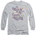 Arties I Rock Mens Long Sleeve Shirt Silver Hoodie, Sweatshirt | CiraTrend.com