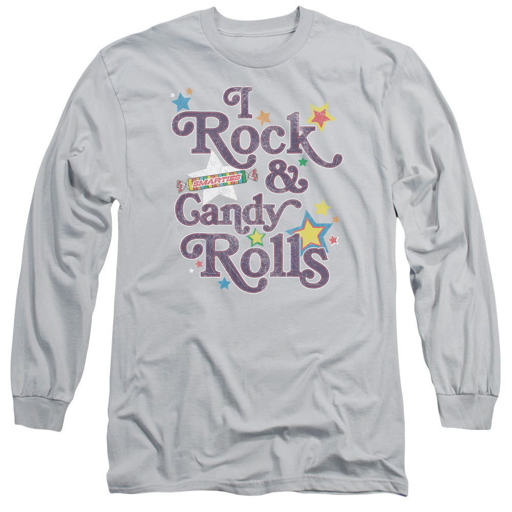 Arties I Rock Mens Long Sleeve Shirt Silver Hoodie, Sweatshirt | CiraTrend.com