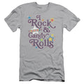 Arties I Rock Slim Fit Mens T Shirt Silver Hoodie, Sweatshirt | CiraTrend.com