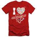 Arties I Heart Arties Slim Fit Mens T Shirt Red Hoodie, Sweatshirt | CiraTrend.com