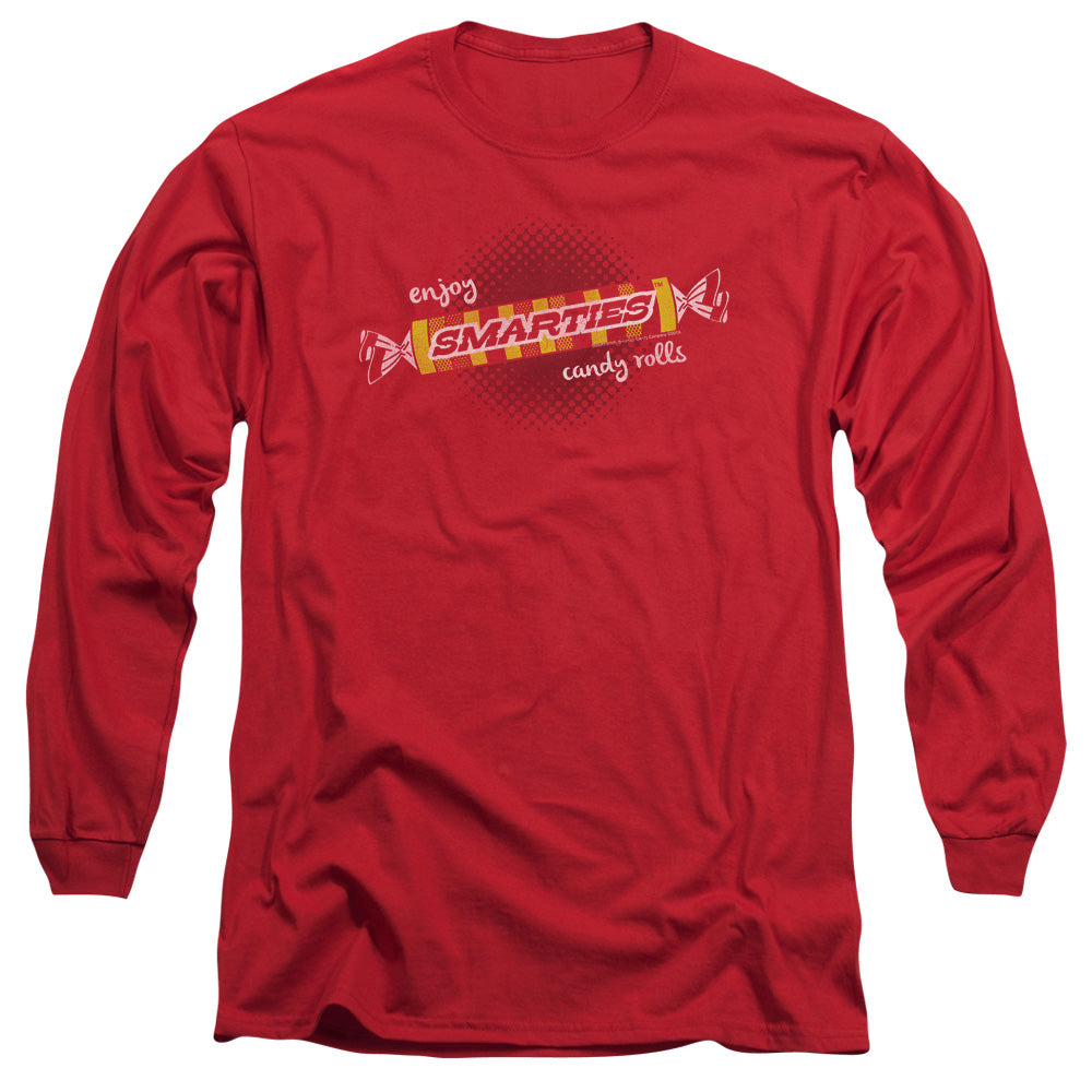 Arties Enjoy Mens Long Sleeve Shirt Red Hoodie, Sweatshirt | CiraTrend.com (Image 1)