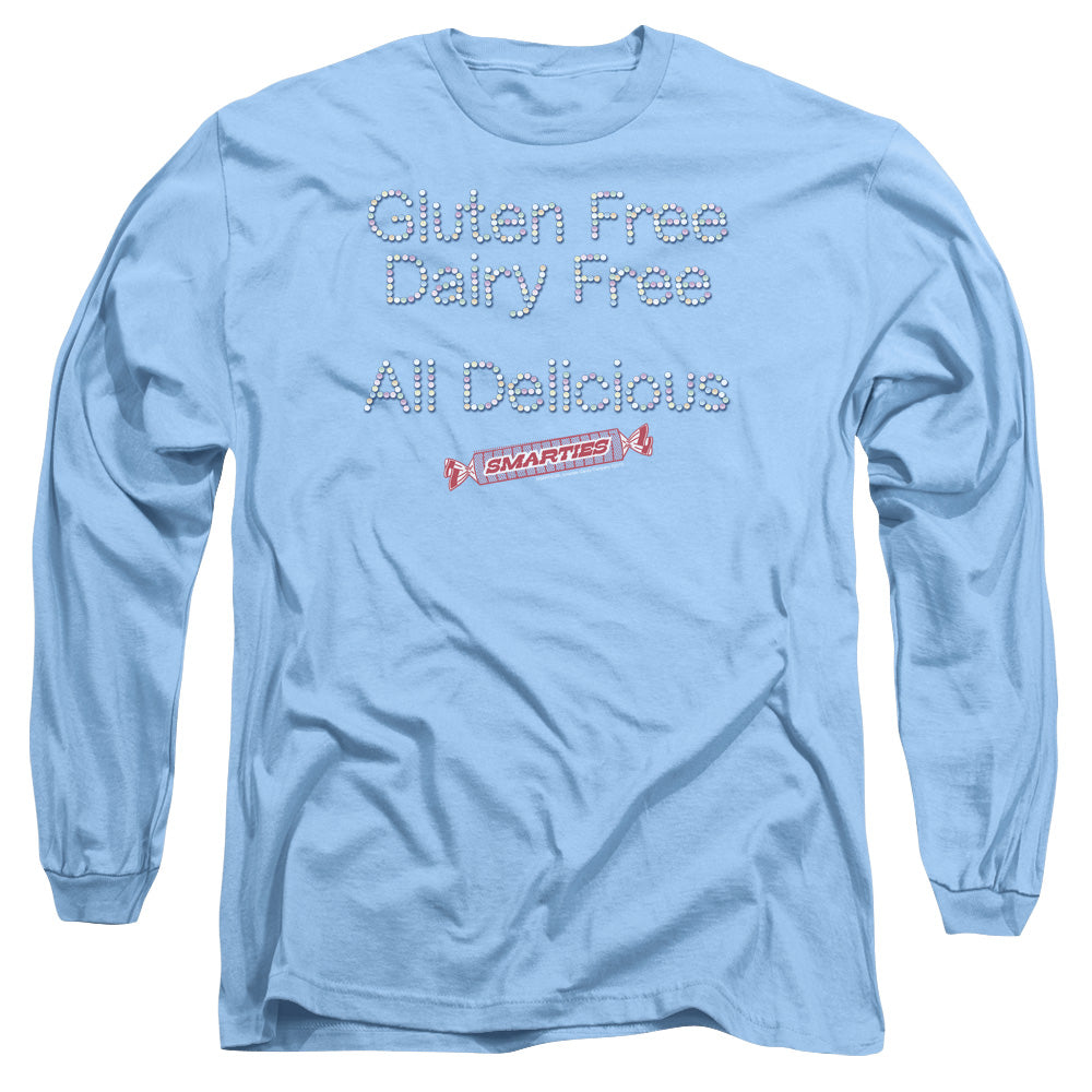 Arties Free & Delicious Mens Long Sleeve Shirt Carolina Blue Hoodie, Sweatshirt | CiraTrend.com (Image 1)