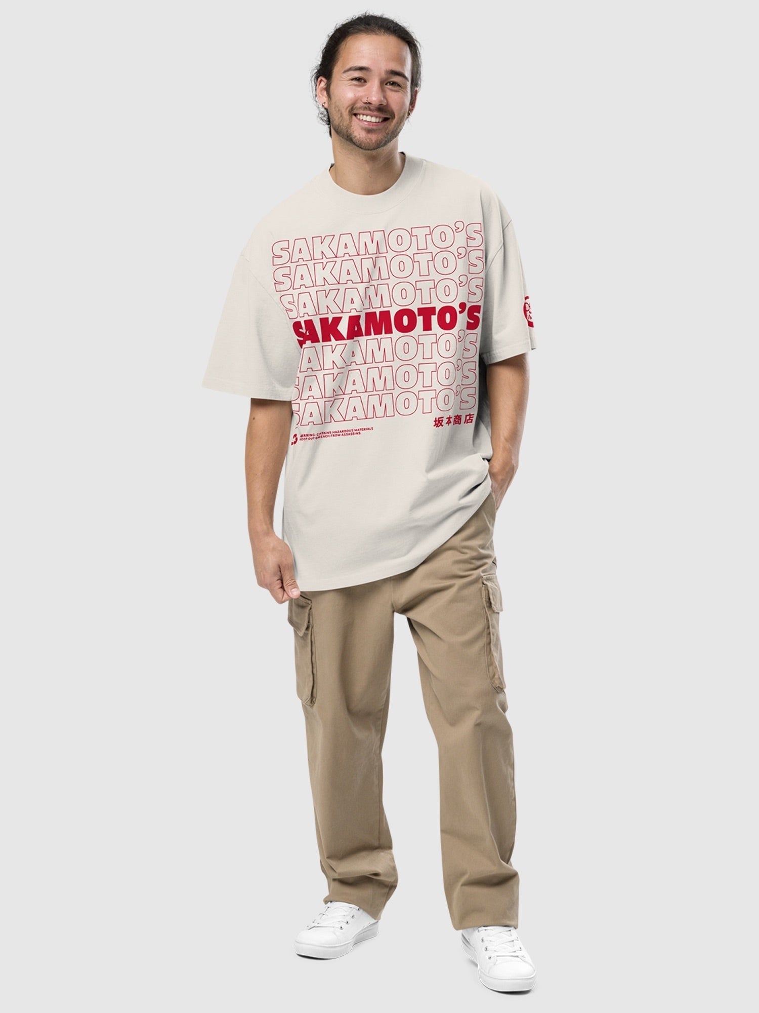 Sakamoto Days Sakamoto's Oversized T-Shirt Hoodie, Sweatshirt | CiraTrend.com (Image 2)