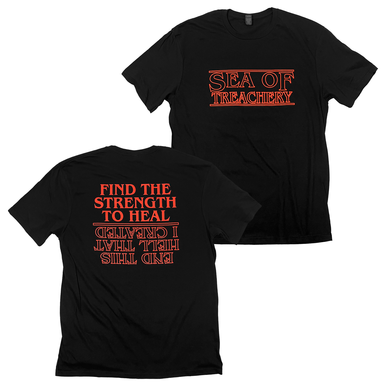 Sea of Treachery "Upside Down" Shirt Hoodie, Sweatshirt | CiraTrend.com