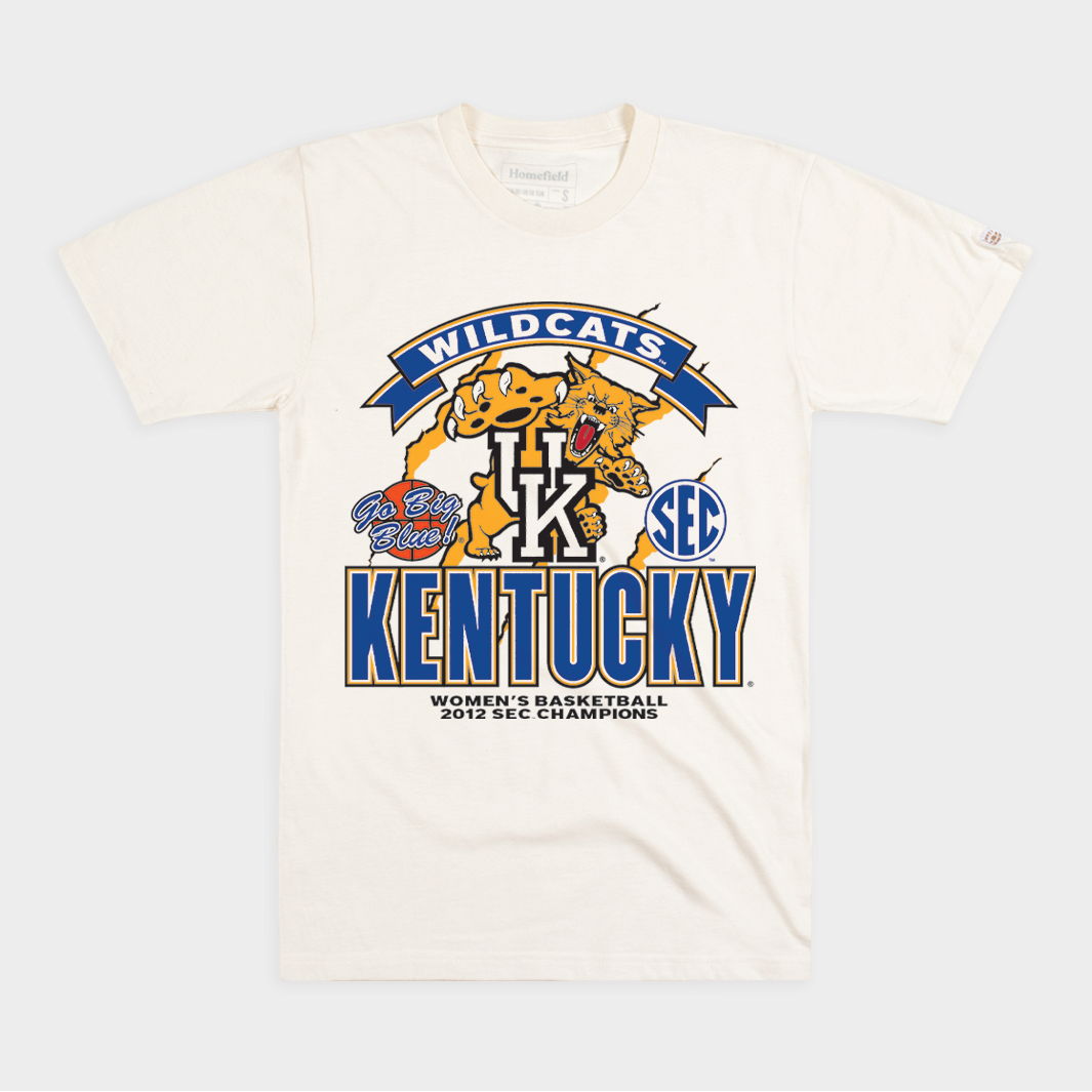 Kentucky Wildcats Women's Basketball 2012 SEC Champs Tee