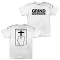 Self Deconstruction "Grind" White Shirt Hoodie, Sweatshirt | CiraTrend.com
