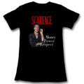 Scarface Girls Juniors S/S T-Shirt - Mpr - Solid Black Hoodie, Sweatshirt | CiraTrend.com