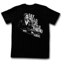 Scarface Mens S/S T-Shirt - Little Buddy - Solid Black Hoodie, Sweatshirt | CiraTrend.com