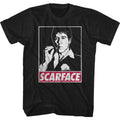Scarface Mens S/S T-Shirt - Obey Tony - Solid Black Hoodie, Sweatshirt | CiraTrend.com