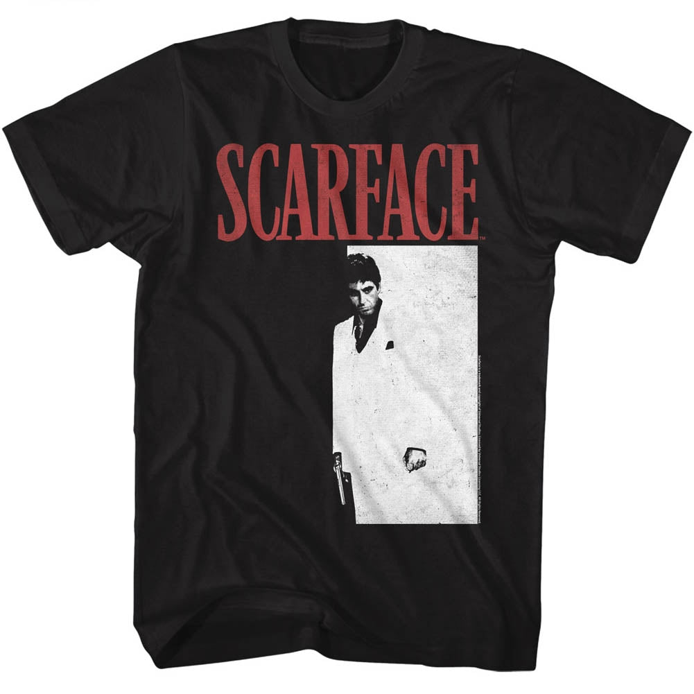 Scarface Mens S/S T-Shirt - Meng - Solid Black Hoodie, Sweatshirt | CiraTrend.com