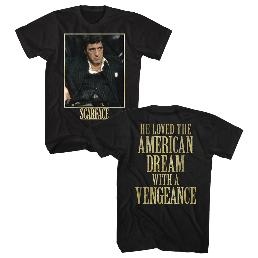 Scarface Mens S/S T-Shirt - Bad Guy - Solid Black Hoodie, Sweatshirt | CiraTrend.com