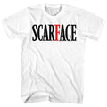 Scarface Mens S/S T-Shirt - Logobr - Solid White Hoodie, Sweatshirt | CiraTrend.com